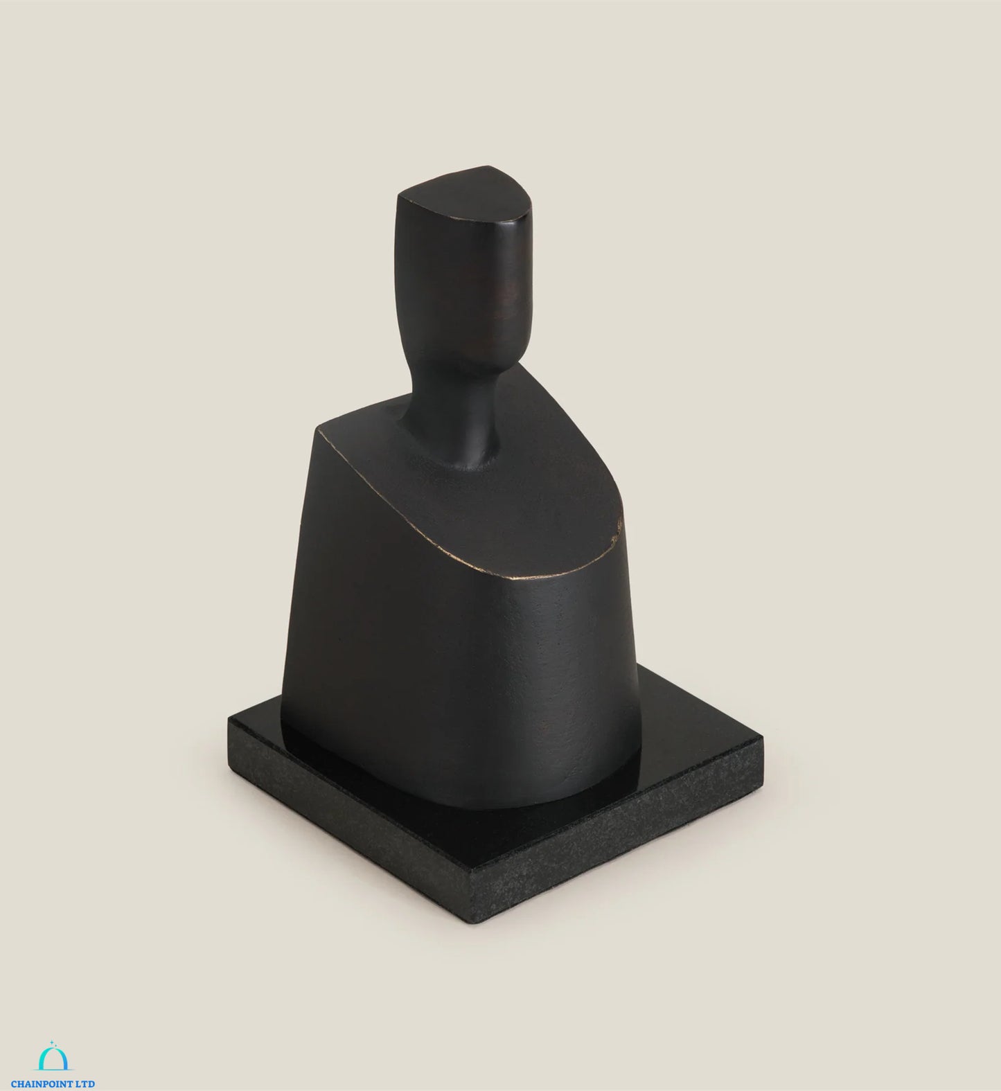 Subaen bronze metal and marble sculpture