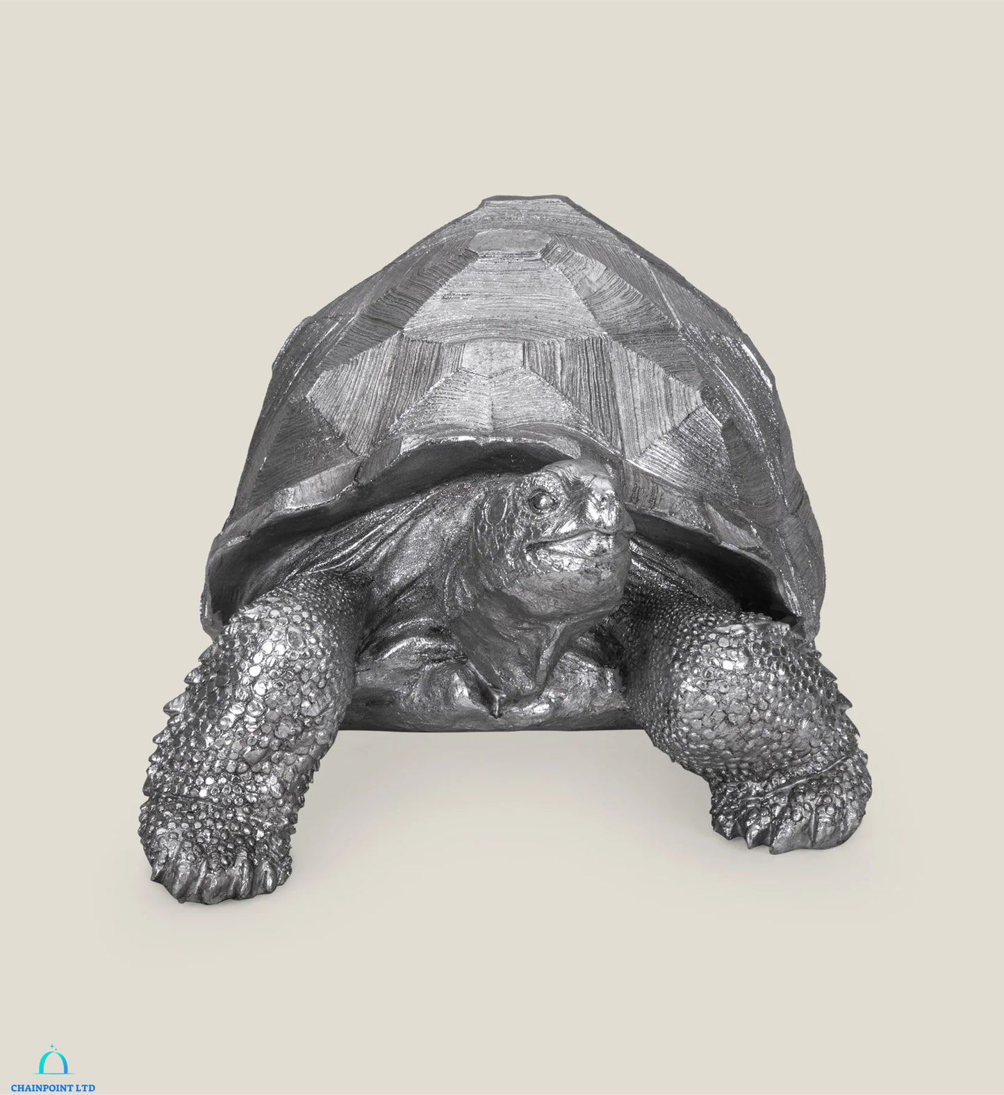 Benitez Turtle Silver Sculpture