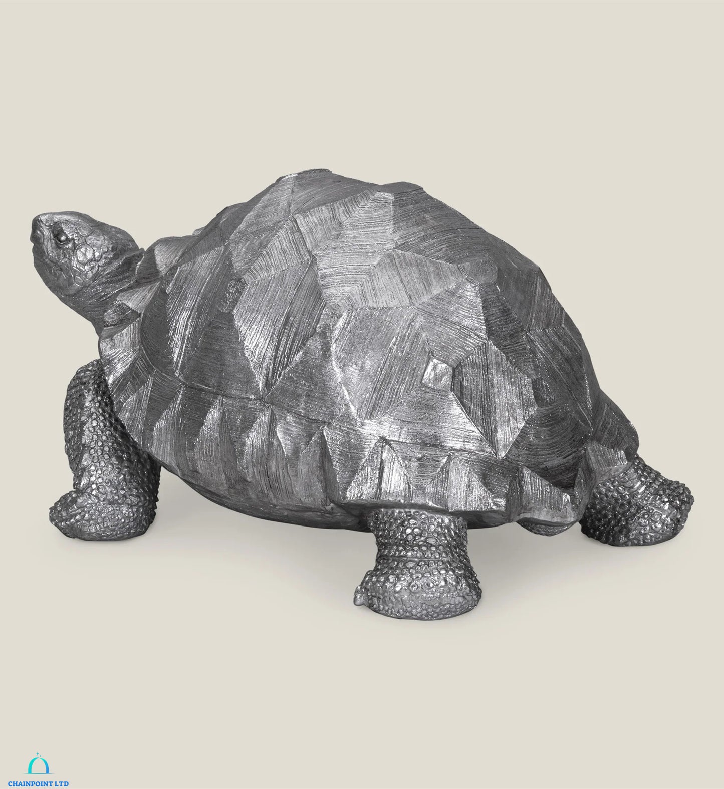 Benitez Turtle Silver Sculpture