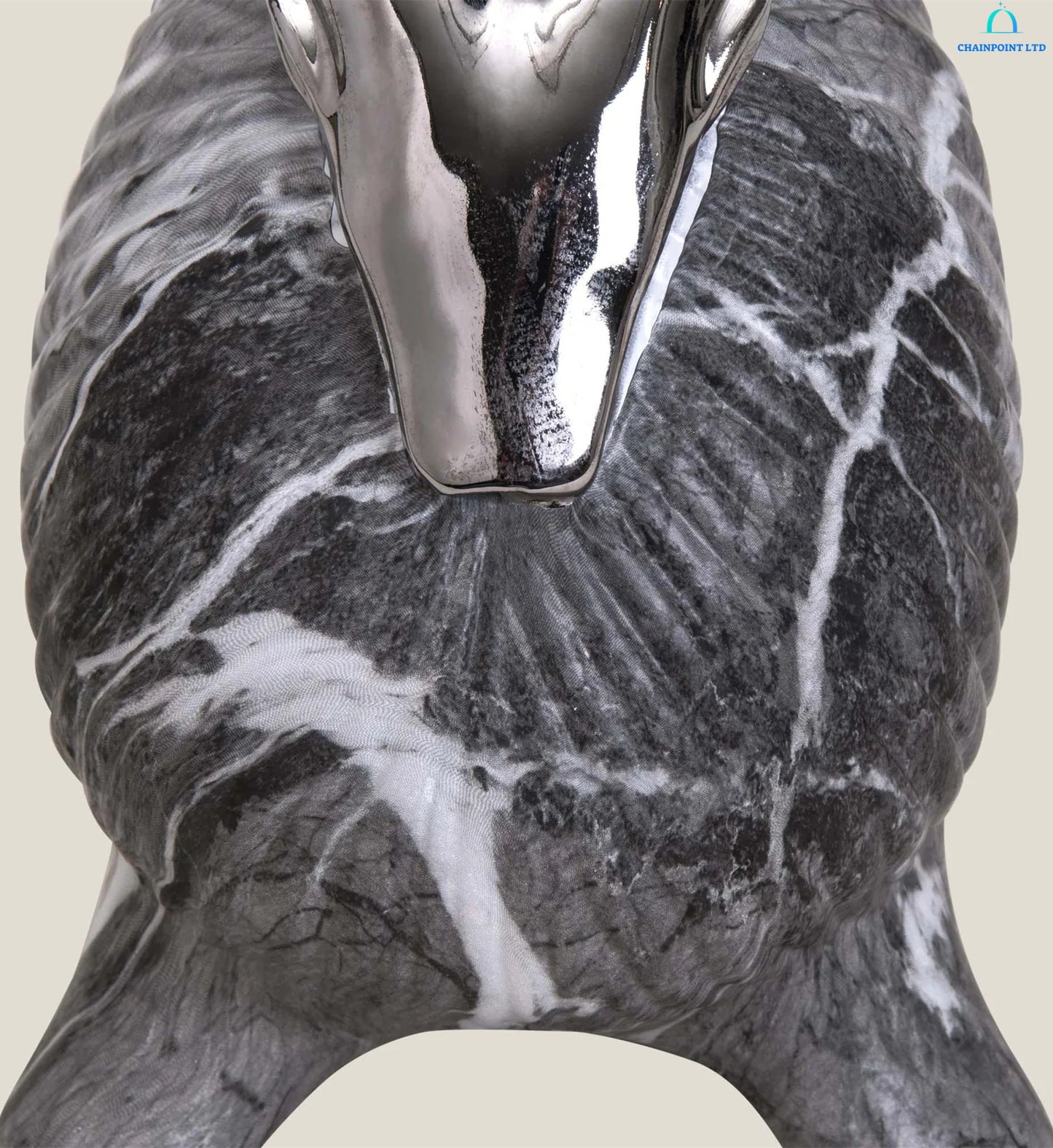 Avaya ceramic Aries sculpture
