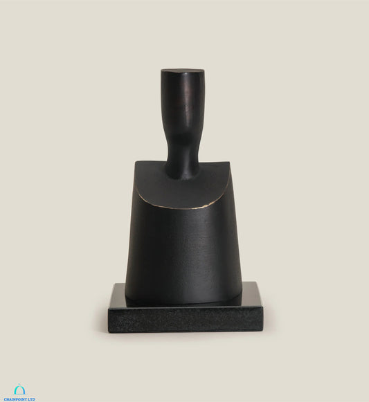 Subaen bronze metal and marble sculpture