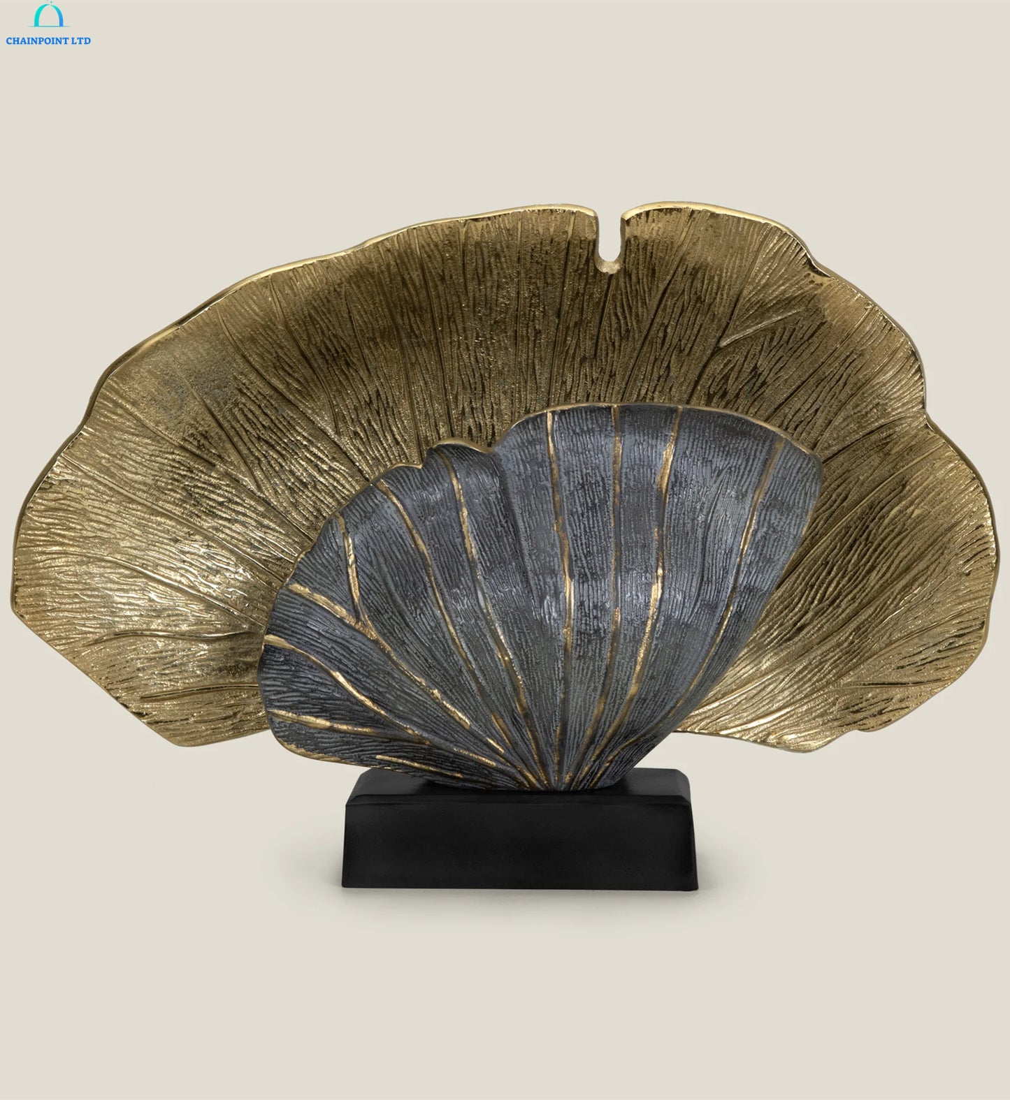 Tosca Patina Metal Sculpture