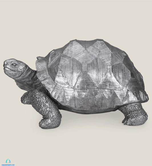 Benitez Turtle Silver Sculpture