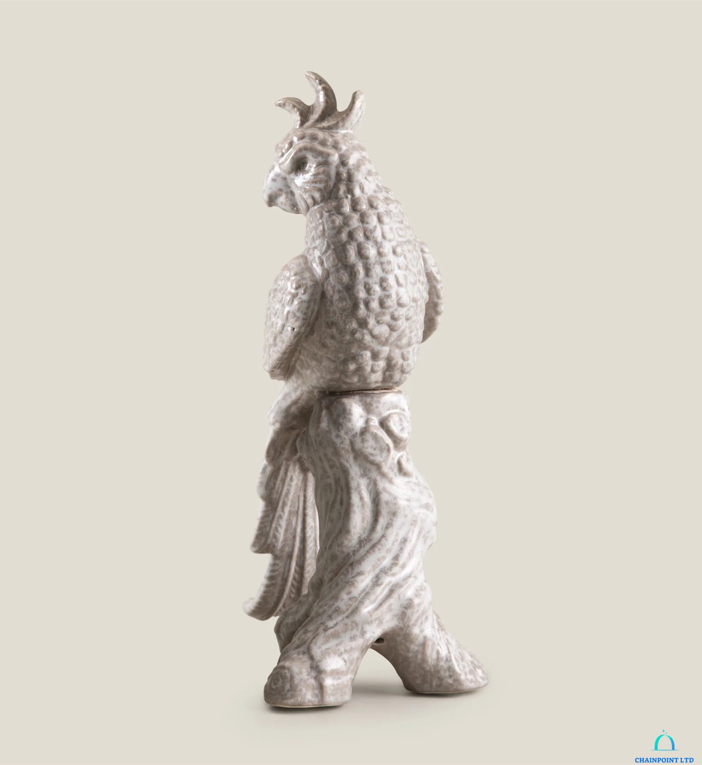 Gracelyn Ceramic Cockatoo Sculpture